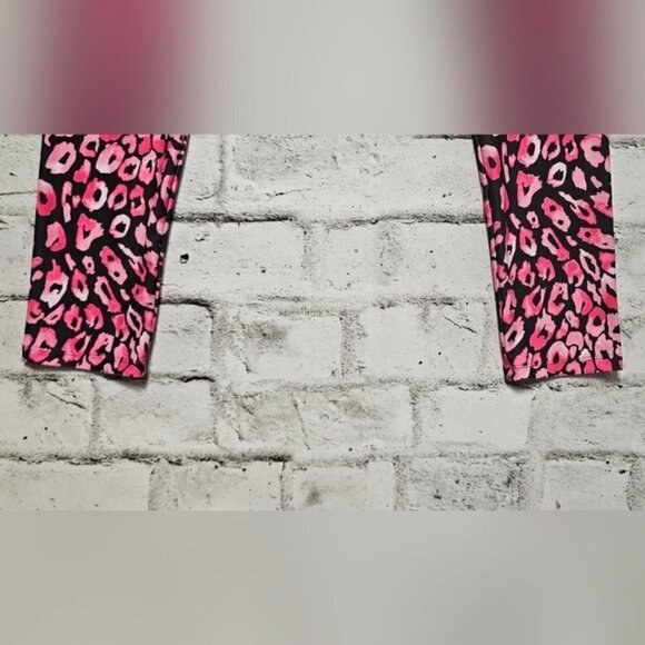 Girl's Junior Athletic Works Performance Leopard Print Pink - Picture 5 of 12